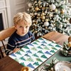 WRAPAHOLIC 50 Sheets Christmas Paper Placemats Set - 11 x