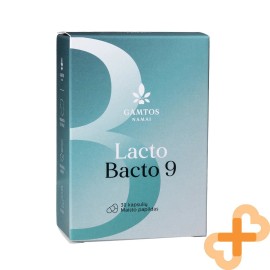 Gamtos Namai Lacto Bacto 9 30 Capsules Supplément De Soutien Au Système Digestif