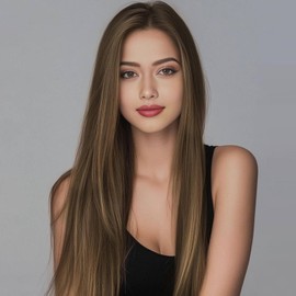 PHOCAS Brown Long Wig for Women 23'' Brunette Wigs for Women Long Staight Brown Synthetic Wig for Daily Party