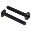 M5-0.8 x 45mm (50 Pack) Flanged Button Head Socket Cap