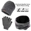 Hat Scarf and Gloves Set, Aisprts Winter Scarf and Hat