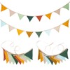 wintfarm Bunting Children's Room, Pack of 2 Bunting Fabric, Bunting