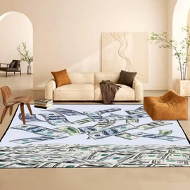 5'x6' Large-Area Carpet is Used for Office, Living Room and Bedroom Game Room Decoration US Dollar Carpet