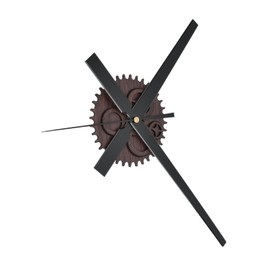 Creative Wall Clock, DIY Wall Clock Frameless Design 3D Decorative Effect Silent Movement Floating Clock for Window Wardrobes 10.5cm Dia