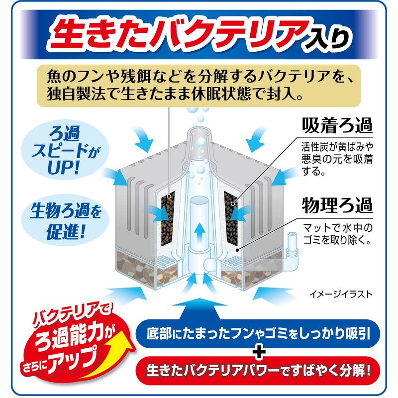 jekkusu rokabo-i Medium Bacteria Power Live. Overcharge Bacteria + Activated