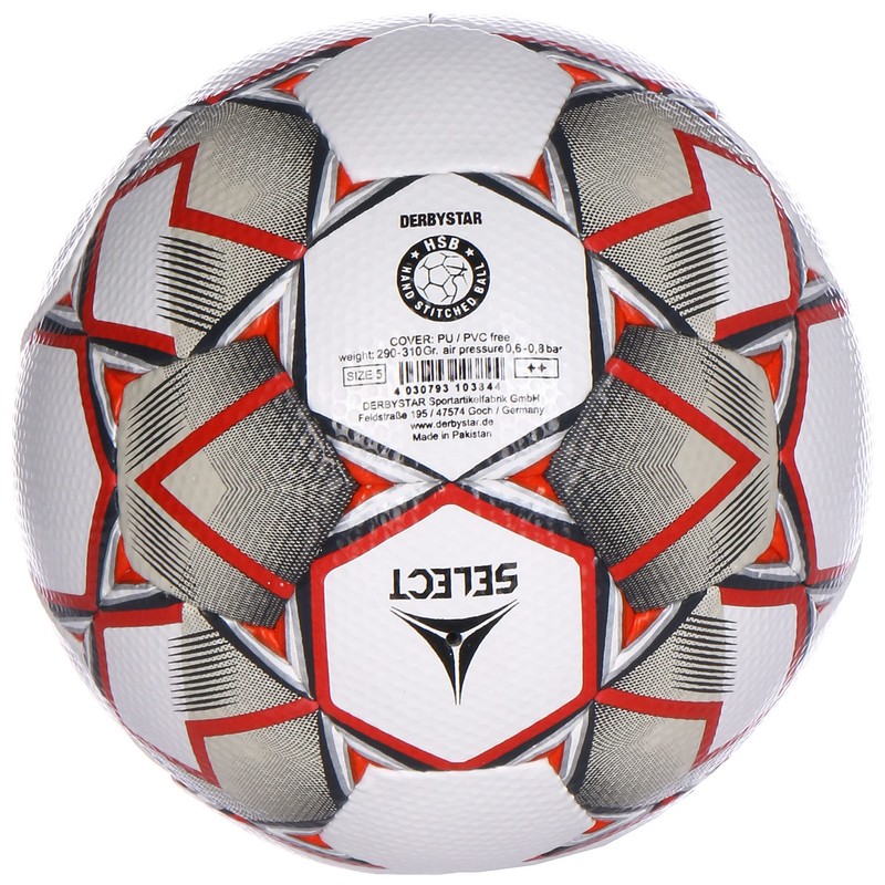 DERBYSTAR Unisex Youth Apus S-Light Training Ball, White, 5