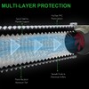 iPower Flexible 4 Inch 8 Feet Aluminum Ducting 4 Layer