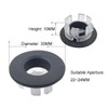 CENPEK 4 Packs Sink Overflow Ring Cover Bathroom Sink Hole