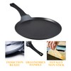 S·KITCHN Crepe Pan Nonstick Dosa Pan, Tawa Pan for Roti
