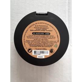 Sephora Powder Foundation Matte Perfection NEW SEALED 50 Neutral Amber Italy