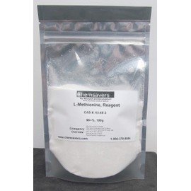 L-Methionine, Reagent, 99+%, 100g