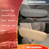 Smeyta 2PC Car Front Seat Armrest Covers,Universal Size Seat Arm