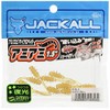 JACKALL AMIMI Worm, 1.5 Inches, Isome Glow Crash
