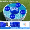 5 Pack Pool Pillows for Above Ground Pools, 5x5 FT+4