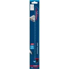 Bosch Professional 1 x Expert 'Aerated Concrete' S 1241 HM Reciprocating Saw Blade (for Aerated Concrete, Length 300 mm, Reciprocating Saw Accessory)
