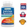 Calcium Pyruvate 750 mg 120 Capsules by Best Naturals (Pack