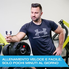 Tilcare Jaw Trainer – Jaw Exerciser for Men and Women trains jaw, neck and tones the face – Facial slimming trainer for a sculpted jaw – Elite Level 32kg