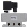 Electric Solenoid Valve G1/4in 2 Position 4 Way Square Single