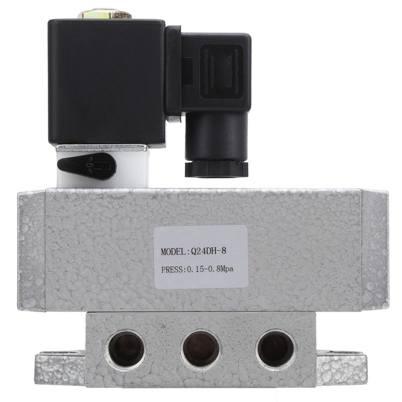 Electric Solenoid Valve G1/4in 2 Position 4 Way Square Single