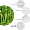 goodbath Green Forest Waterproof Fabric Bathroom Shower Curtain Set Fabric