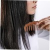 Baluue Wooden Wide Tooth Comb for Scalp Massage Natural Hair