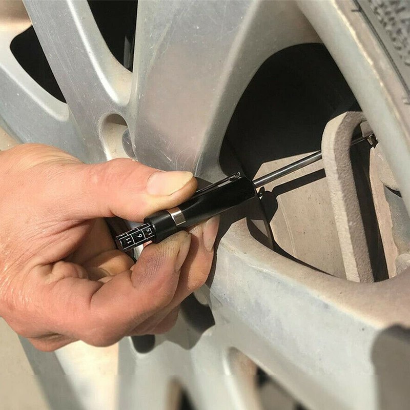 Brake Pad Measuring Tool, Heavy Duty 1.5mm Calibration Check Mark