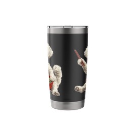 Poodle Dog Ramen Japanese Noodles Stainless Steel Insulated Tumbler