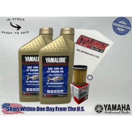 Yamaha Cyclemax Full-Synthetic Yamalube Oil Change Kit fits 1983-1986 Yamaha YTM225