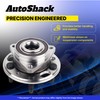 AutoShack Front Wheel Bearing Hub with ABS Driver or Passenger