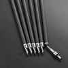 ZSHJGJR 30 Inch Archery Carbon Arrows Hunting Arrows with 4”