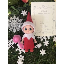 Baby elf girl on the look for a family, Elf shelf baby, Elf girl, Girl baby elf