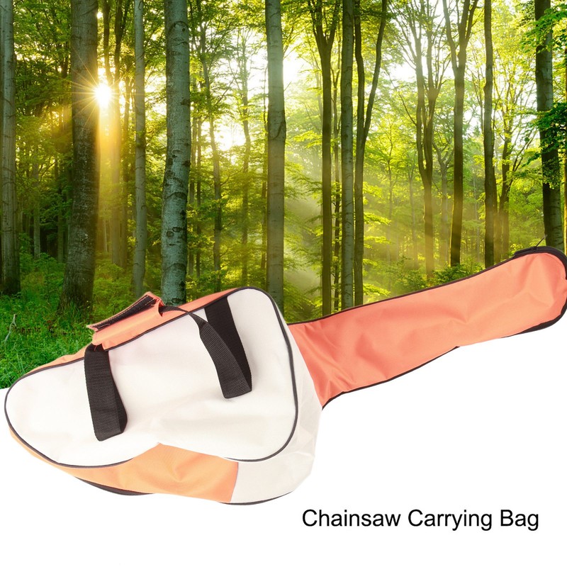 Portable Oxford Cloth Chainsaw Storage Bag Lawn Mower Carry Case