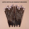 MAANGE Makeup Brush & Puff Set with Storage Box,20pcs Makeup