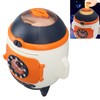 Piggy Bank Rocket Look Lighting Effect Large Capacity Password Money