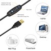 16cm LED USB Circle Light RGB Fill Light with Clamp