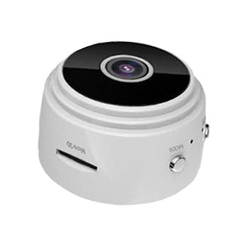 WiFi Remote Camera 1080P HD Infrared Night Vision Compact Size