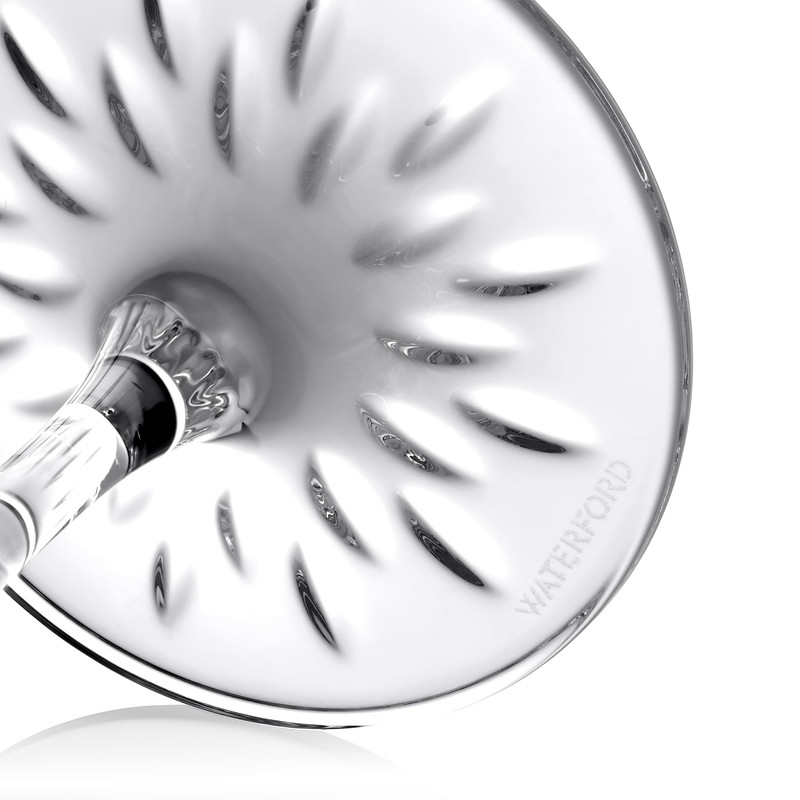 Waterford Winter Wonders Flutes Holly, Set of 2, 5.9oz, Clear