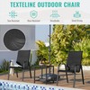 Yaheetech Set of 2 Patio Dining Chairs, Outdoor Stackable Patio