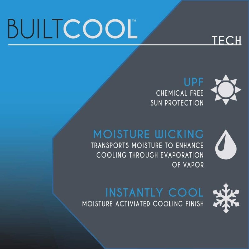 BUILTCOOL Adult Cooling Bucket Cap with Neck Shade – Boonie