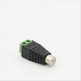 JQ RCA F 2-Pin NA129 Terminal Adapter X ( 1 Pack ) / 터미널 변환 RCA F 2Pin NA129 X ( 1매입 )