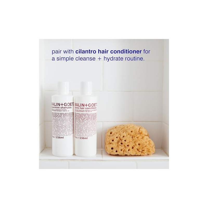 Champú de menta Malin + Goetz, 8 Fl Oz
