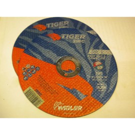 WEILER 6"X.045X7/8" C ZIRC CUT OFF WHEEL LOT OF 2 WEI 58002-2