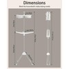 VewePata Foldable Clothes Drying Rack - 2 Tier Laundry Drying