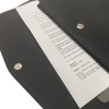 Oneyijun PU Leather A4 File Folder Document Holder Waterproof Portfolio