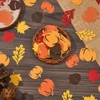 SUNNYCLUE 3 Bags Paper Confetti Leaves Confetti Thanksgiving Day Sprinkle