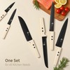 CuCut 12-Piece Kitchen Knife Set, Nonstick Coating Chef Knives Set