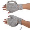 USB Heating Gloves Warm Cotton Full Finger and Half Fingerless