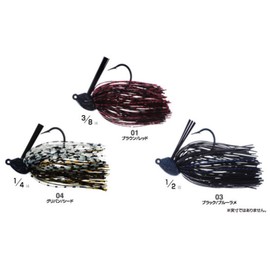 Owner (Owner) Rubber Jig RJ-45 10 Evil Circuit Jig 1/4oz, G Black/Blue Glitter # 03 No. 11723 