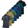 ZITY 7 Pack Mens Polo Shirts with Pocket Moisture Wicking
