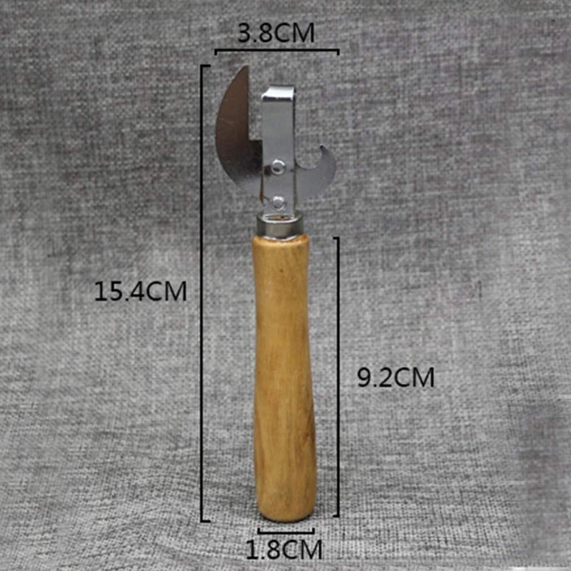 Safe Manual Metal Can Opener Side Cut Tin Lid Remover